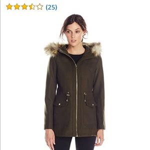 Jessica Simpson Wool Anorak Jacket